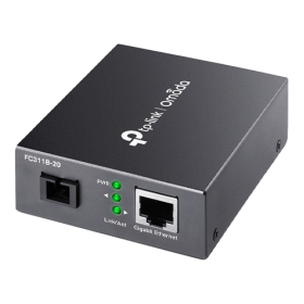 Media Convertor Gigabit WDM, SC, single-mode, 20 Km, TX 1310nm / RX 1550nm  - TP-Link Omada FC311B-20 TP-LINK - 1
